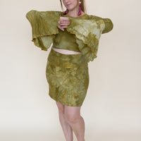 Wanderess Wrap-Top *Bell Sleeve* 'Hand-Dyed'