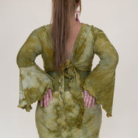Wanderess Wrap-Top *Bell Sleeve* 'Hand-Dyed'