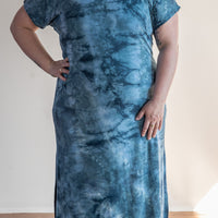 Crewneck Dress 'Hand-Dyed'