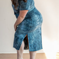 Crewneck Dress 'Hand-Dyed'