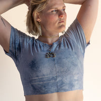 Gemini Crop 'Hand-Dyed'