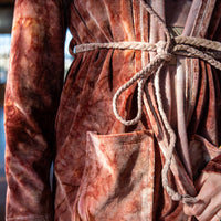 Hooded Cardigan 'Hand-Dyed' Cozy