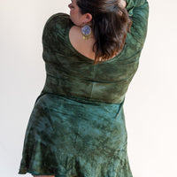 Mini Slip Dress *with Sleeves* 'Hand-Dyed'