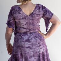 Mini Slip Dress *with Sleeves* 'Hand-Dyed'
