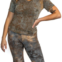 Scoop Neck Top 'Hand-Dyed'