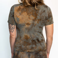 Scoop Neck Top 'Hand-Dyed'