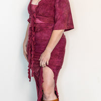 Wanderess Wrap-Top 'Hand-Dyed'