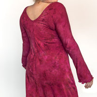 Slip Dress *with Sleeves* 'Hand-Dyed'