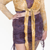 Wanderess Wrap-Top *Long Sleeve* 'Hand-Dyed'