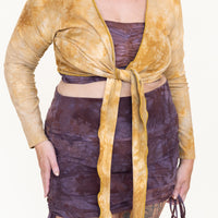 Wanderess Wrap-Top *Long Sleeve* 'Hand-Dyed'