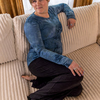 Scoop-neck *full length* 'Hand-Dyed'