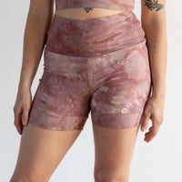 Banded Bike Shorts 'Hand-Dyed'