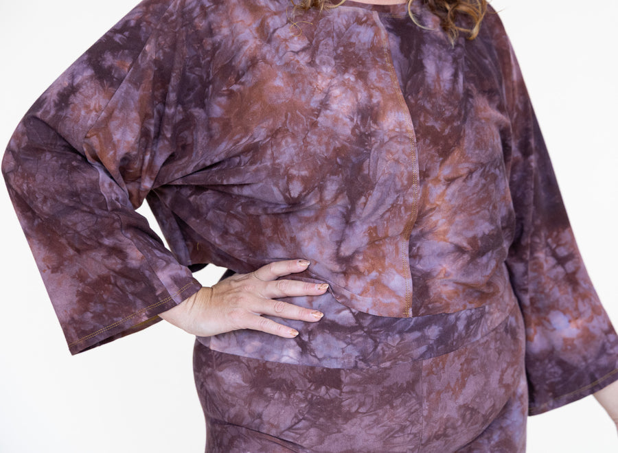 Mila Crop Top 'Hand-Dyed'