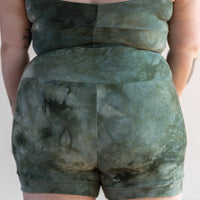 Banded Bike Shorts 'Hand-Dyed'