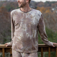 Long Sleeve Crewneck 'Hand-Dyed' Cozy