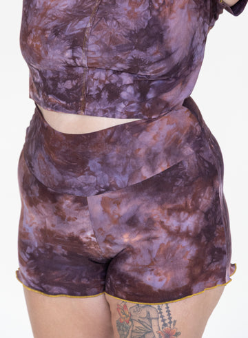 Ruffled Shorties 'Hand-Dyed'