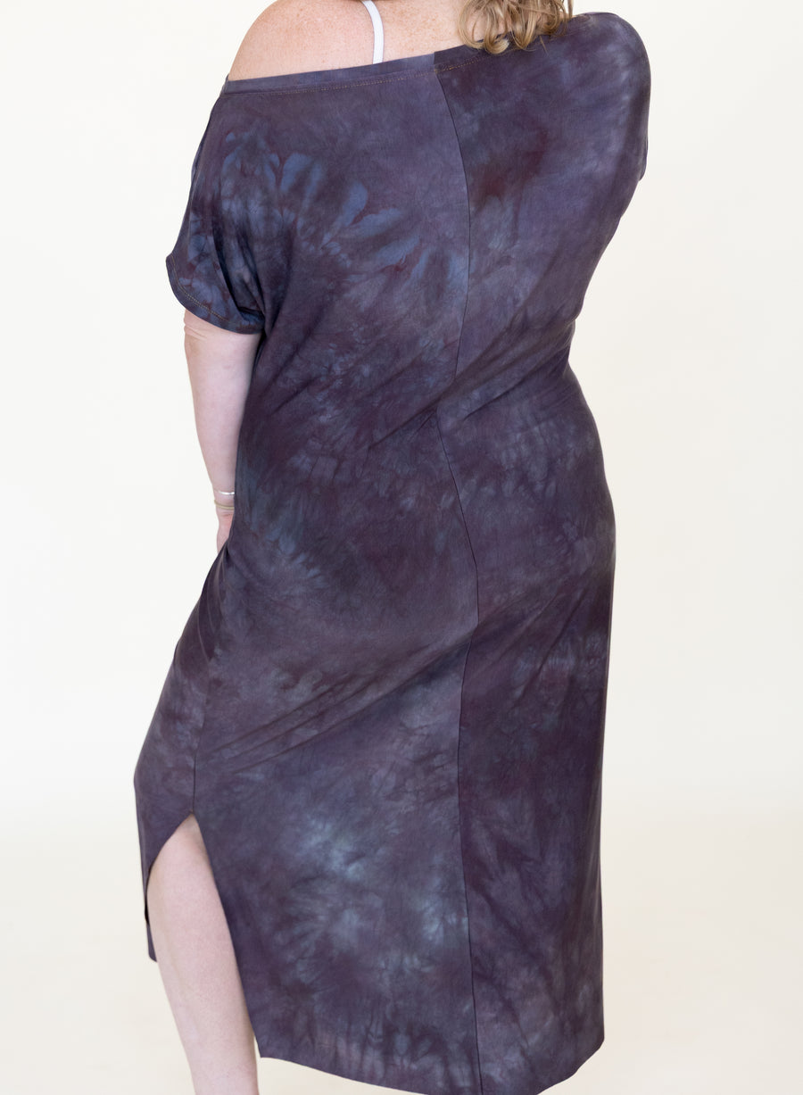 Boatneck T-Shirt Dress (Curate the Rainbow)