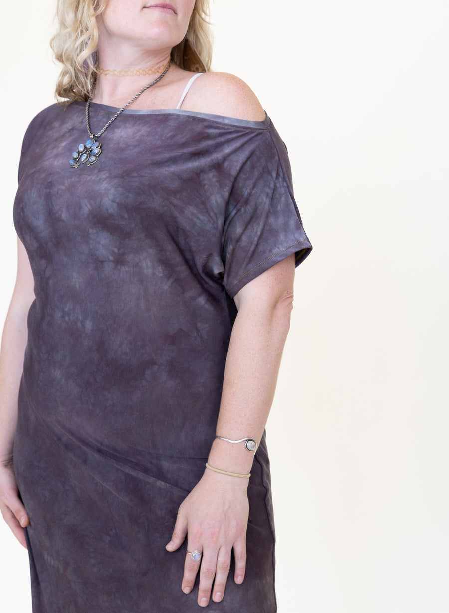 Boatneck T-Shirt Dress (Curate the Rainbow)
