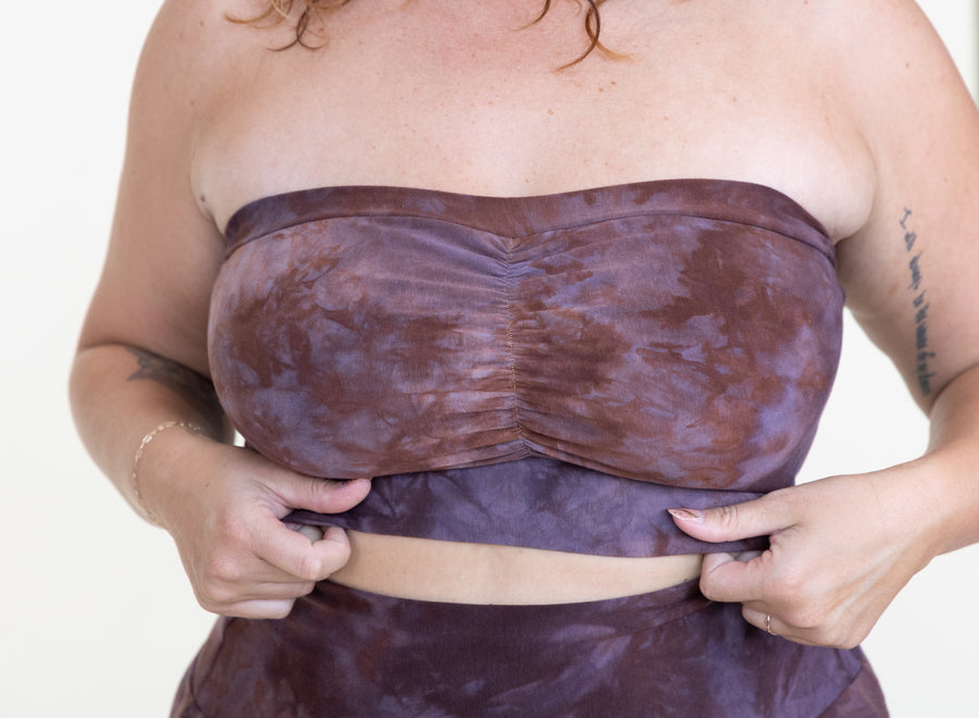 Y2K Tube Top 'Hand-Dyed'