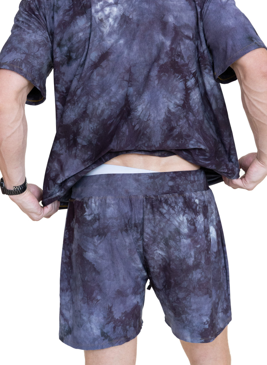 Unisex Drawstring Shorts 'Hand-Dyed'