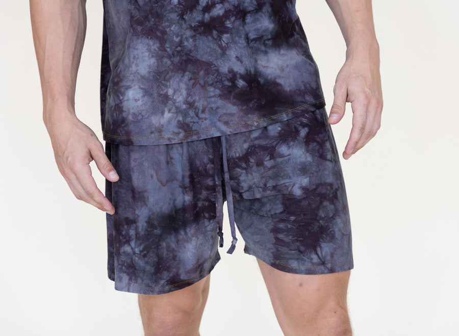 Unisex Drawstring Shorts 'Hand-Dyed'