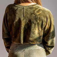Mila Crop 'Hand-Dyed' Cozy
