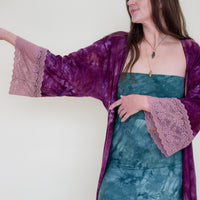Lace Muse Duster 'Royal Magenta'