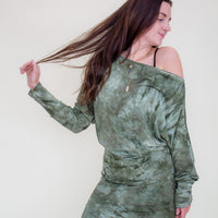 Kristina Mini Dress 'Sage'