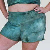 'Aventurine' Ruffled Shorties