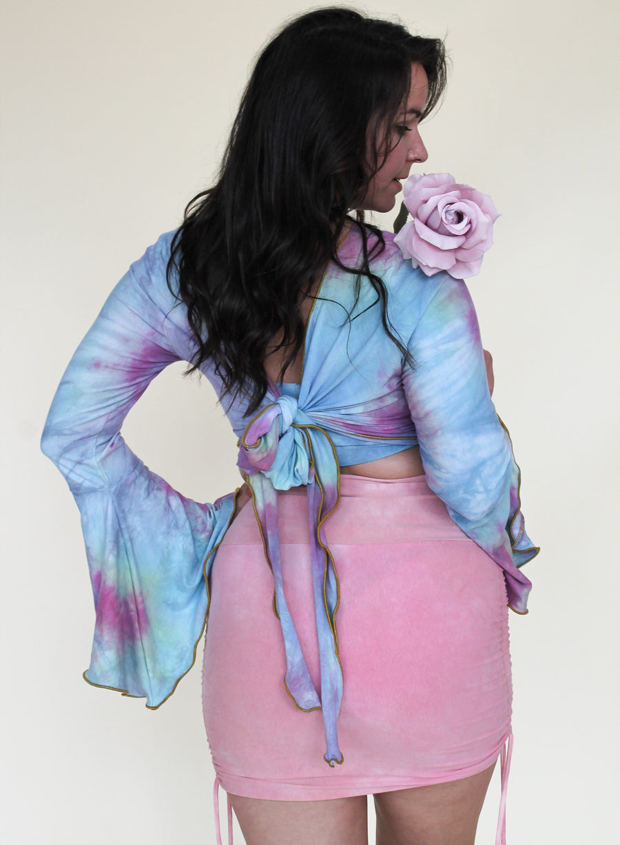 Wanderess Wrap-Top *Bell Sleeve*
