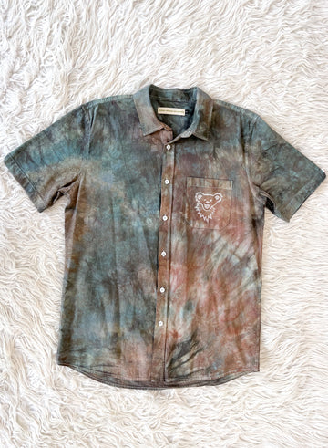 Pocket Button Down Shirt 'Chrysocolla'