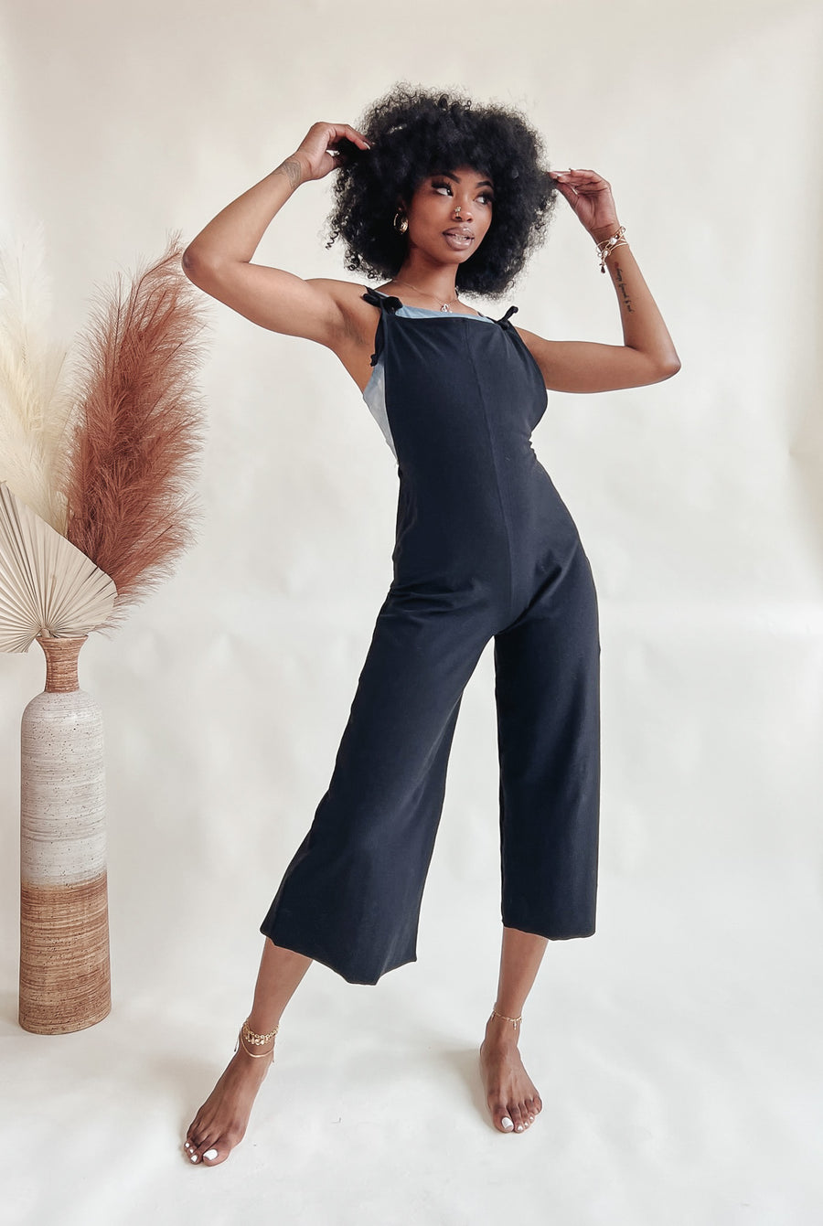 Dahlia Overalls 'Black'