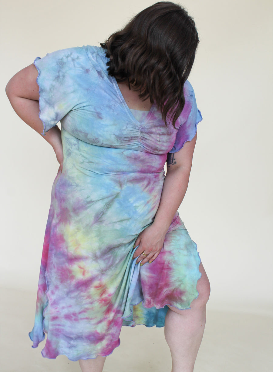 Midi Slip Dress *with Sleeves*