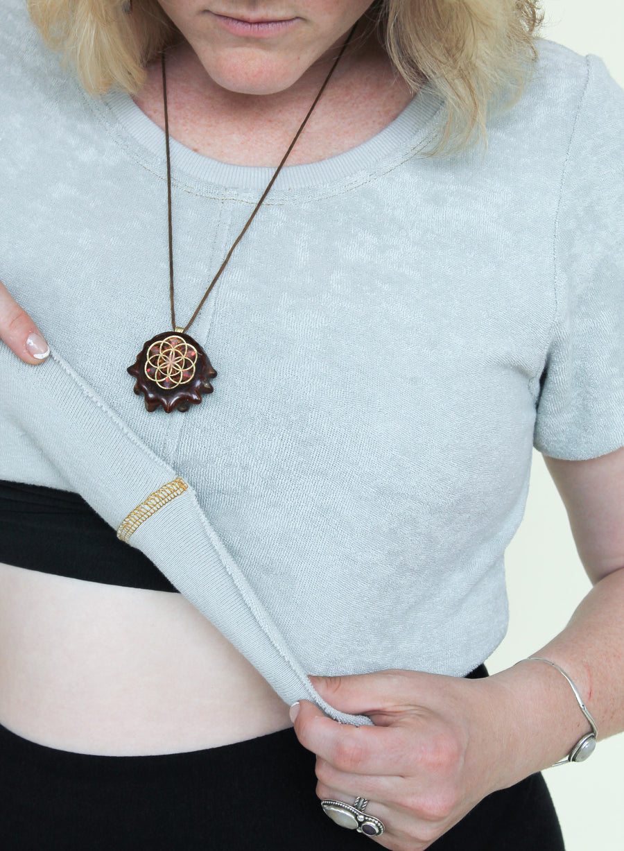 Gemini Crop (Solid Baby Loop Terry)