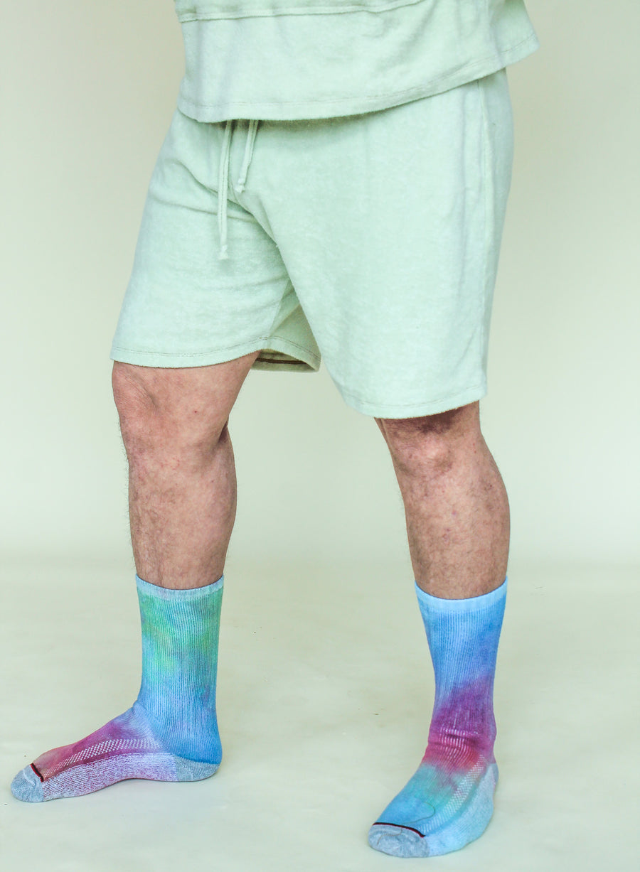 Unisex Drawstring Shorts (Solid Baby Loop Terry)
