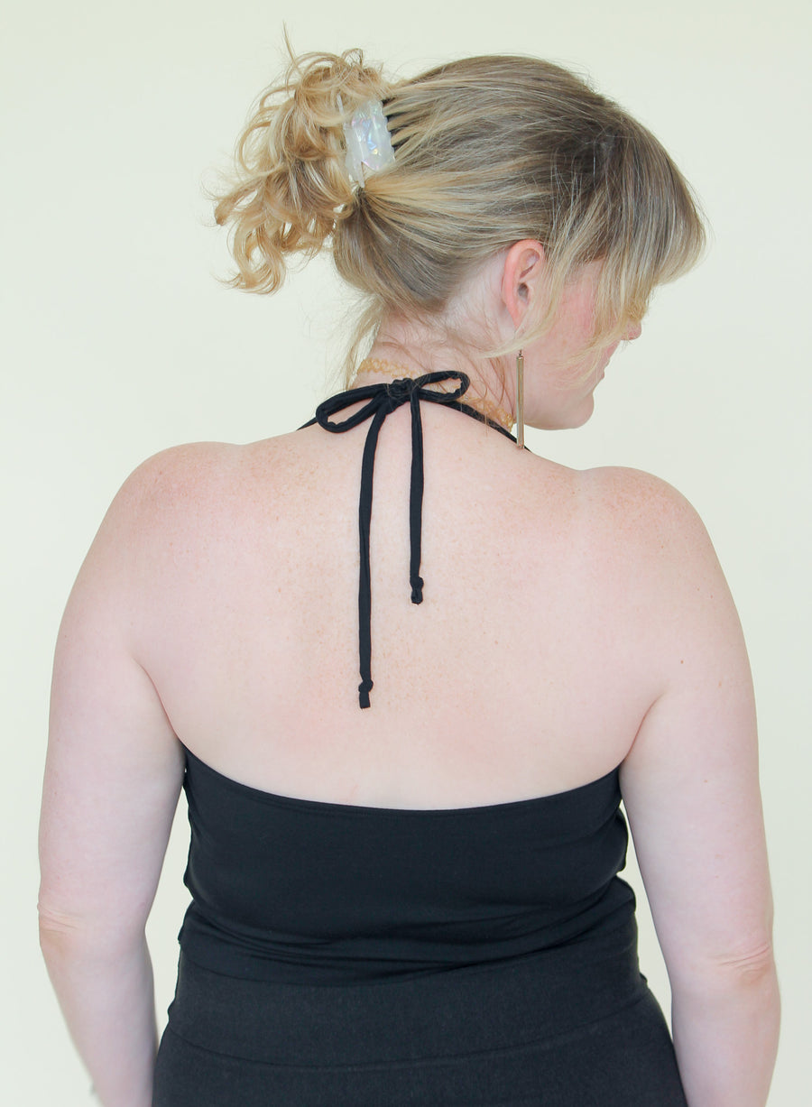 Ayla Halter Top 'Black'