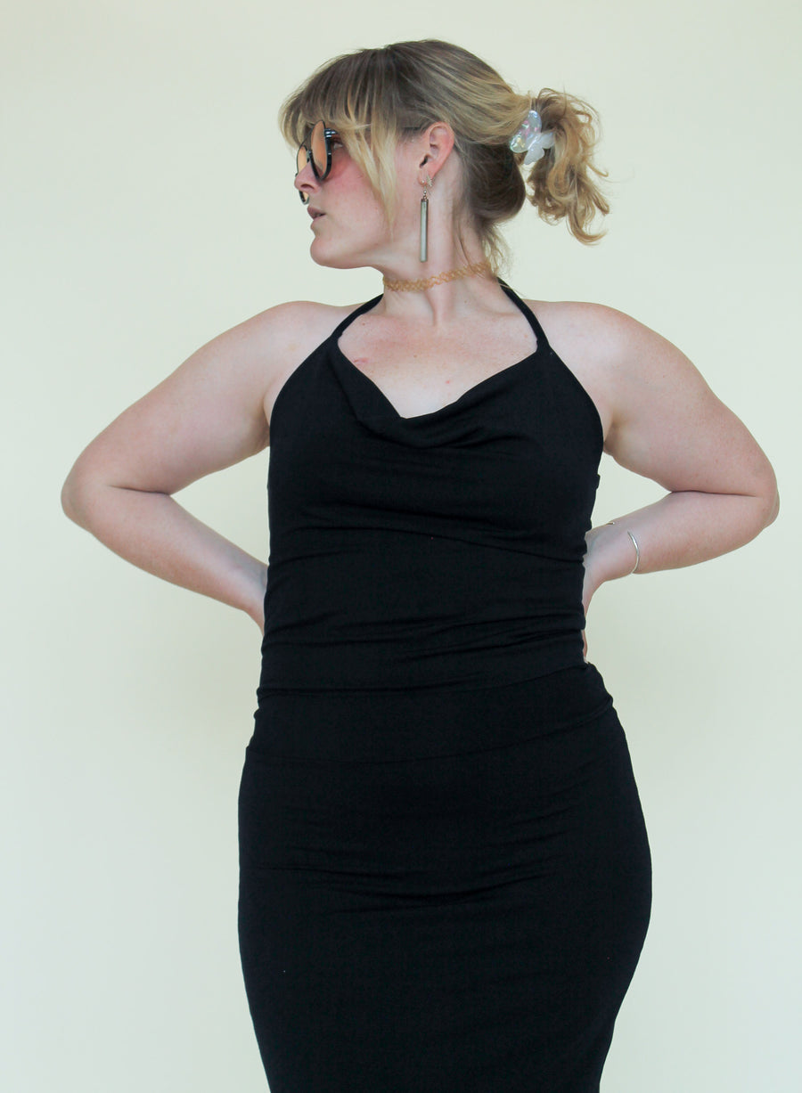 Ayla Halter Top 'Black'