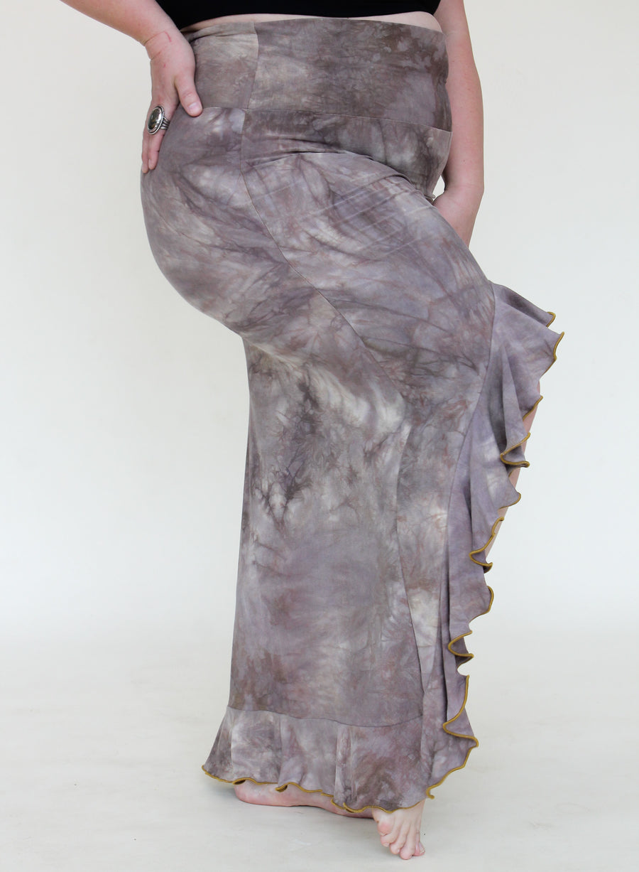 'Amethyst Deceiver' Flamenco Skirt