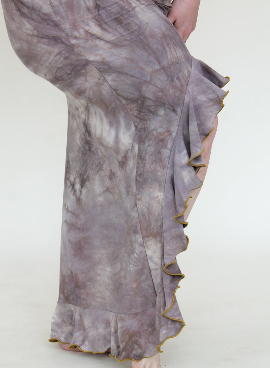 'Amethyst Deceiver' Flamenco Skirt