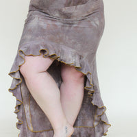 'Amethyst Deceiver' Flamenco Skirt