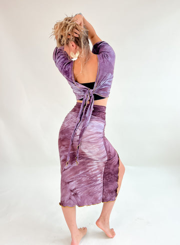 Mermaid Midi Skirt 'Lavender'