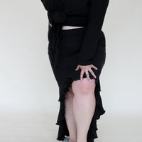 'Black' Flamenco Skirt