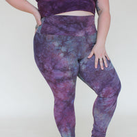 'Fluorite' Hemp/Cotton Leggings