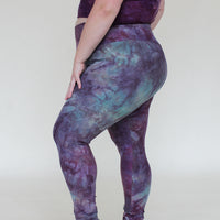 'Fluorite' Hemp/Cotton Leggings