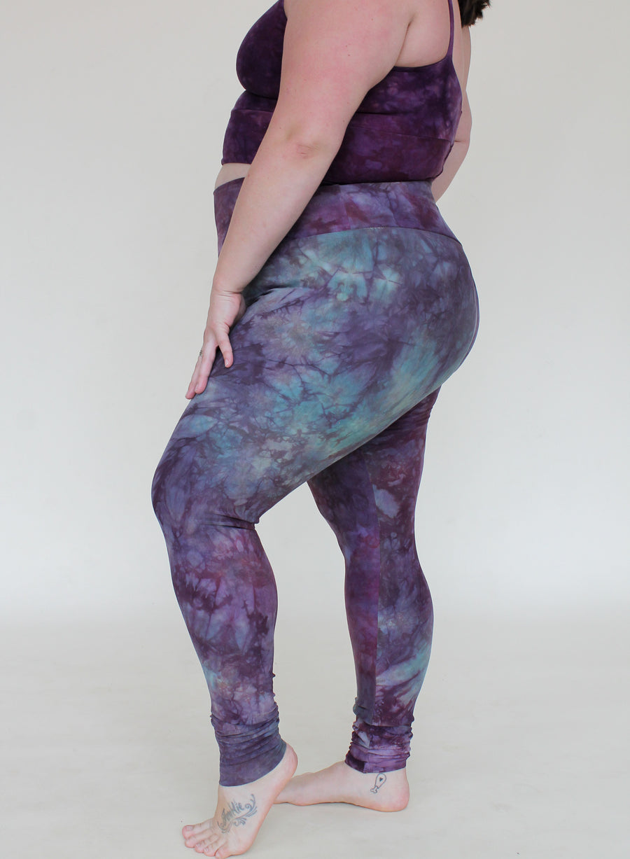 'Fluorite' Hemp/Cotton Leggings