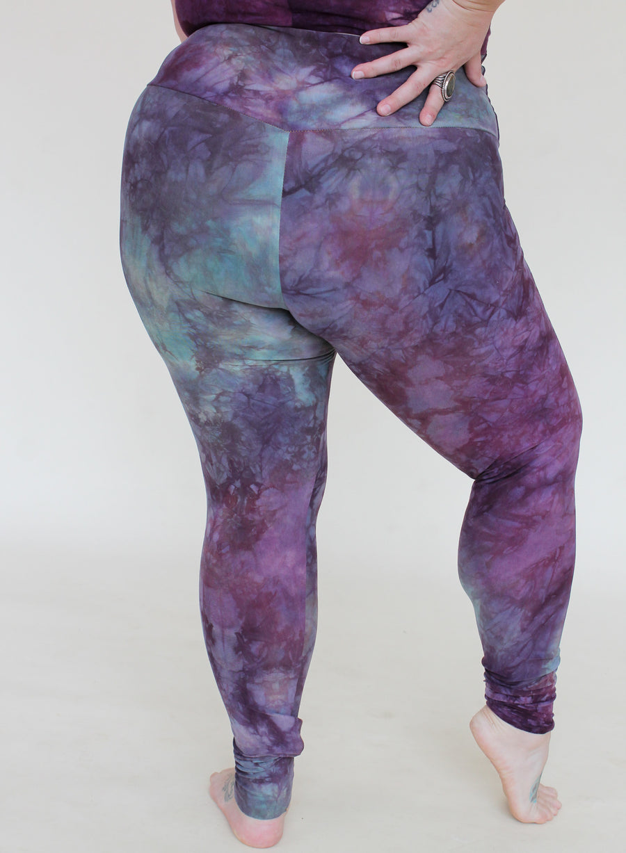 'Fluorite' Hemp/Cotton Leggings