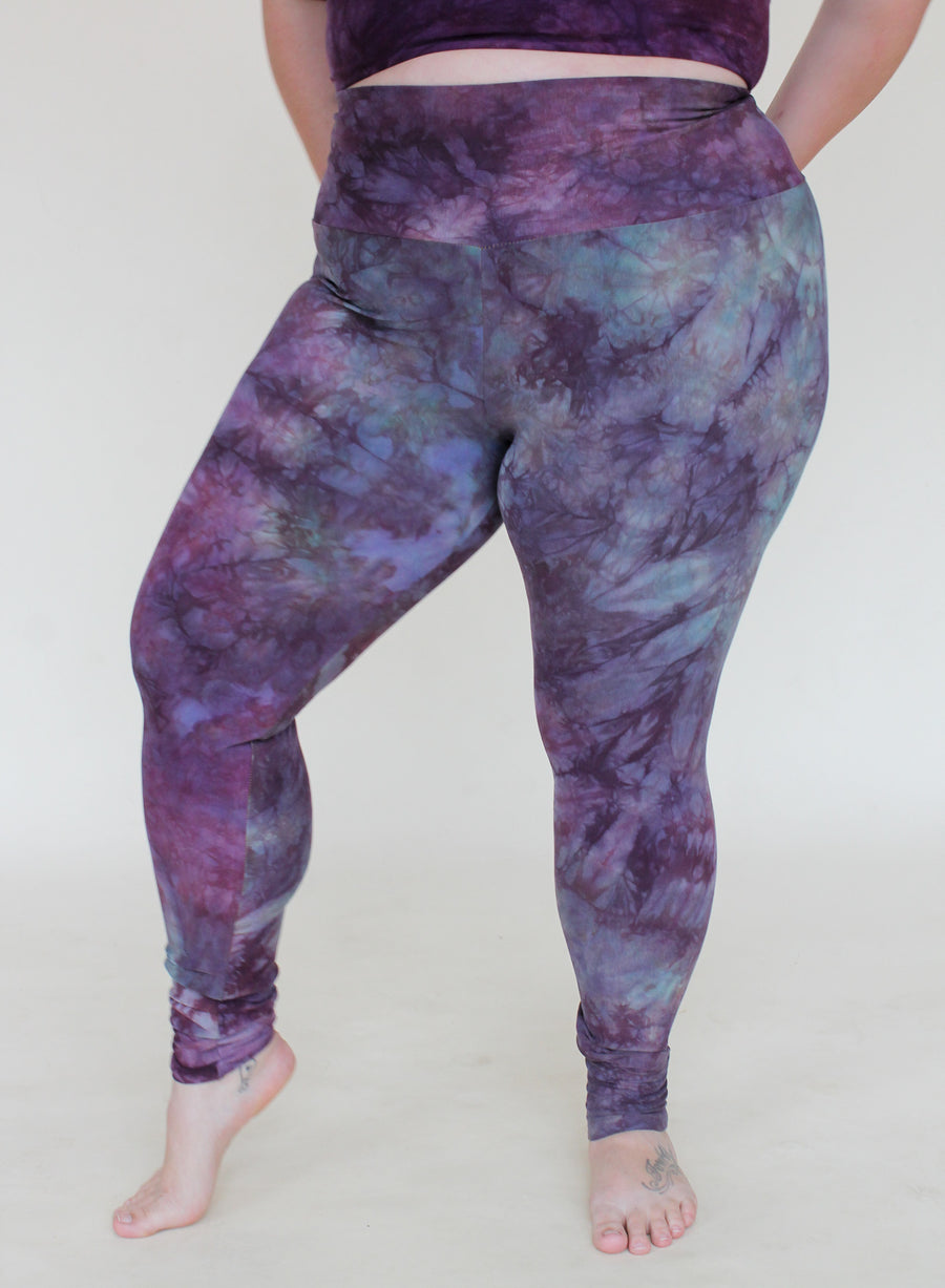 'Fluorite' Hemp/Cotton Leggings