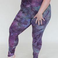 'Fluorite' Hemp/Cotton Leggings