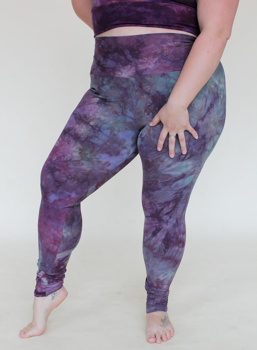 'Fluorite' Hemp/Cotton Leggings