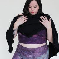 'Black' Mystic Hooded Shawl